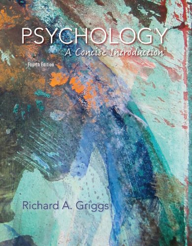 9781429298902: Psychology: A Concise Introduction