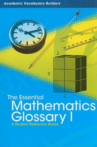 9781429627085: Essential Mathematics Glossary 1 (Academic Vocabulary Builders)