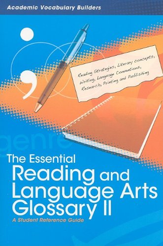 9781429627351: The Essential Reading and Language Arts Glossary II: A Student Reference Guide (Academic Vocabulary Builders)