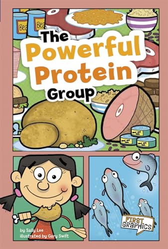 9781429660914: The Powerful Protein Group (First Graphics: Myplate and Healthy Eating)