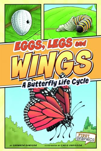 9781429662284: Eggs, Legs, Wings: a Butterfly Life Cycle (First Graphics: Nature Cycles)