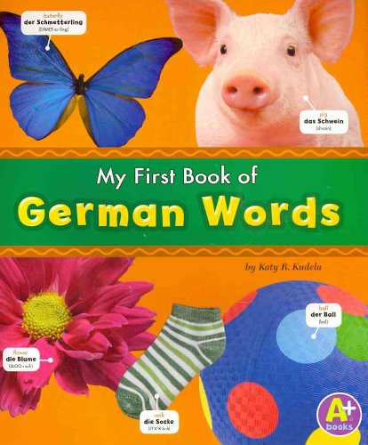 Imagen de archivo de My First Book of German Words (A+ Books: Bilingual Picture Dictionaries) (English and German Edition) a la venta por Ergodebooks