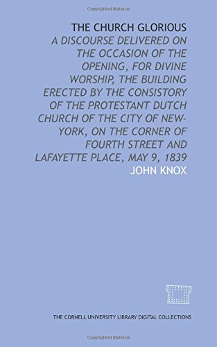 The church glorious (9781429738538) by Knox, John