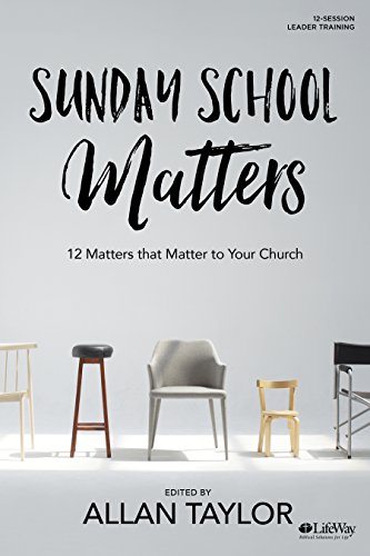 Beispielbild fr Sunday School Matters - Study Guide zum Verkauf von BooksRun