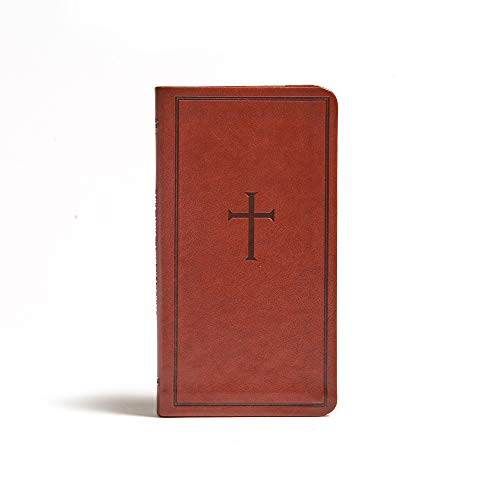 Beispielbild fr CSB Single-Column Pocket New Testament, Brown LeatherTouch: Christian Standard Bible, Single-column New Testament, Brown Leathertouch zum Verkauf von WorldofBooks