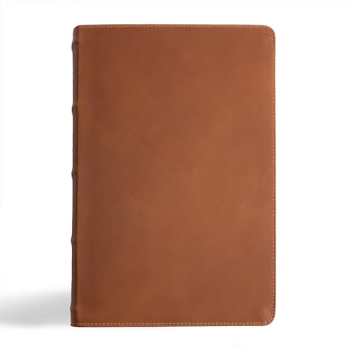 Beispielbild fr CSB Men's Daily Bible, Brown Genuine Leather, Indexed zum Verkauf von Blackwell's