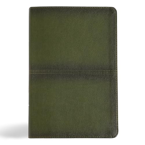 Beispielbild fr CSB Men's Daily Bible, Olive LeatherTouch, Indexed zum Verkauf von Blackwell's