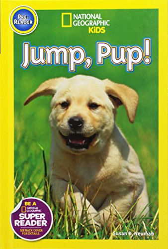 9781430120018: Jump, Pup! (1 Hardcover/1 CD) (National Geographic Kids, Pre-reader)