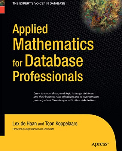 Imagen de archivo de Applied Mathematics for Database Professionals a la venta por Book Deals