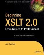 Beginning XSLT 2.0 (9781430212010) by Tennison, Jeni