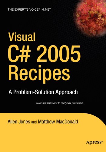 9781430213338: Visual C# 2005 Recipes