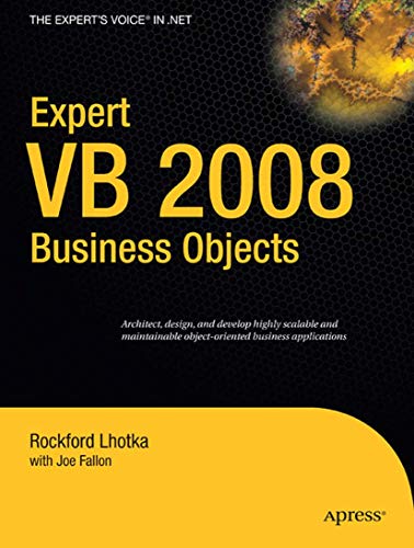 Beispielbild fr Expert VB 2008 Business Objects zum Verkauf von ThriftBooks-Dallas