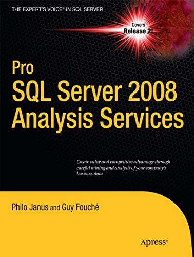 9781430219958: Pro SQL Server 2008 Analysis Services (Expert's Voice in SQL Server)
