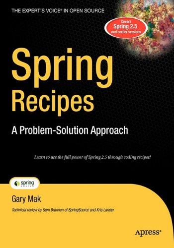 9781430221999: Spring Recipes