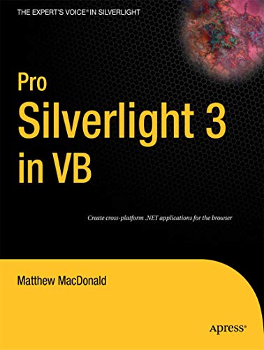 Beispielbild fr Pro Silverlight 3 in VB (Books for Professionals by Professionals) zum Verkauf von AwesomeBooks