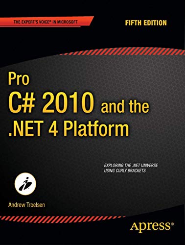 Imagen de archivo de Pro C# 2010 and the . NET 4 Platform a la venta por Better World Books