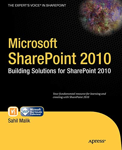 9781430228653: Microsoft SharePoint 2010: Building Solutions for SharePoint 2010 (Books for Professionals by Professionals)