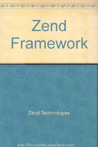 Stock image for Zend Framework, Vol. 2 for sale by Majestic Books