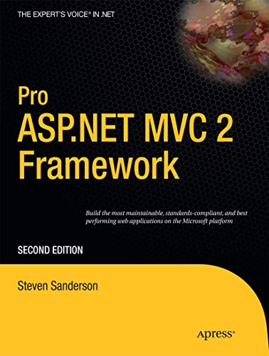 Beispielbild fr Pro ASP. NET MVC 2 Framework zum Verkauf von Better World Books