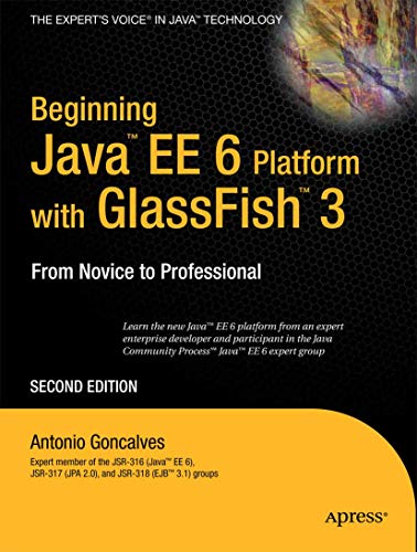 Beispielbild fr Beginning Java EE 6 with GlassFish 3 zum Verkauf von Better World Books
