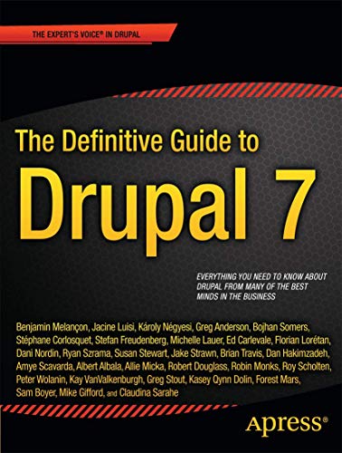 Stock image for The Definitive Guide to Drupal 7 for sale by SecondSale