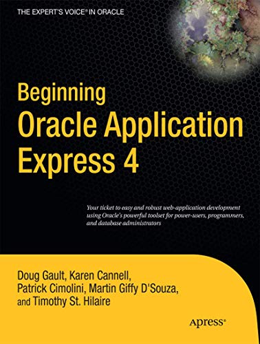 Stock image for Beginning Oracle Application Express 4 for sale by Better World Books: West
