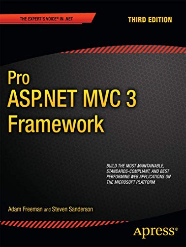 Pro ASP.NET MVC 3 Framework (Expert's Voice in .NET)