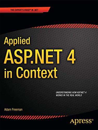 Stock image for Applied ASP.Net 4 in Context for sale by Chiron Media