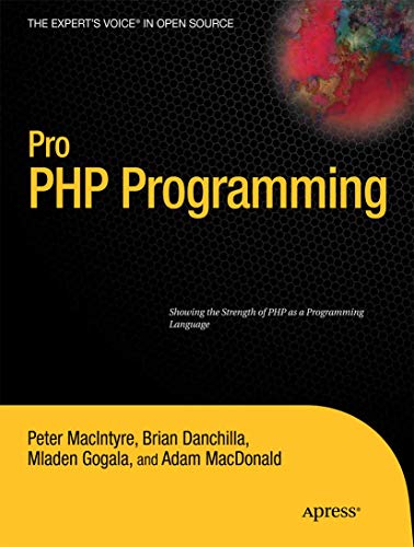 Stock image for Pro PHP Programming (Expert's Voice in Open Source) for sale by HPB-Red