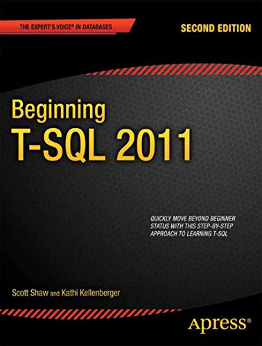 Imagen de archivo de Beginning T-SQL 2012 a la venta por Blackwell's