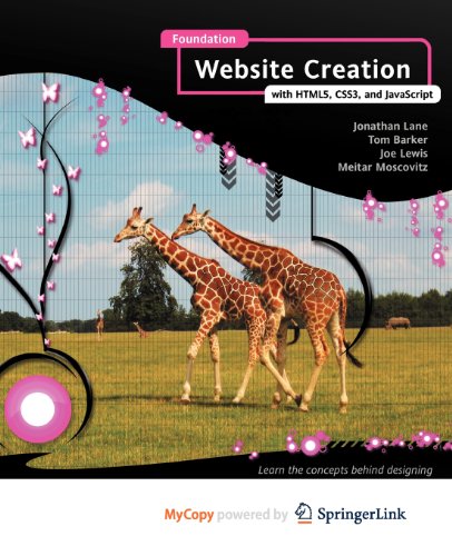 9781430237914: Foundation Website Creation with HTML5, CSS3, and JavaScript
