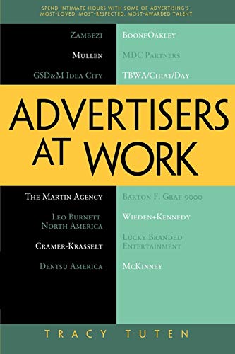 Stock image for Advertisers at Work for sale by Better World Books: West
