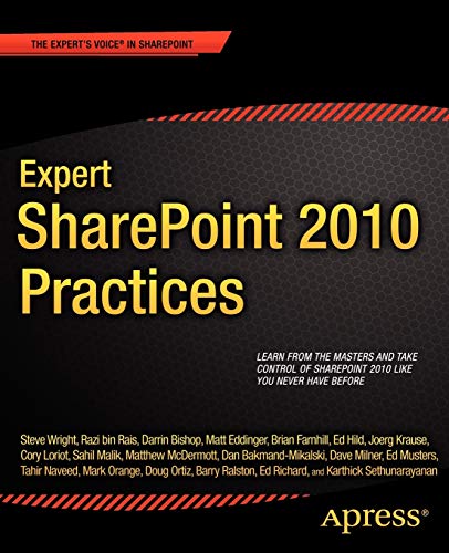 9781430238706: Expert SharePoint 2010 Practices