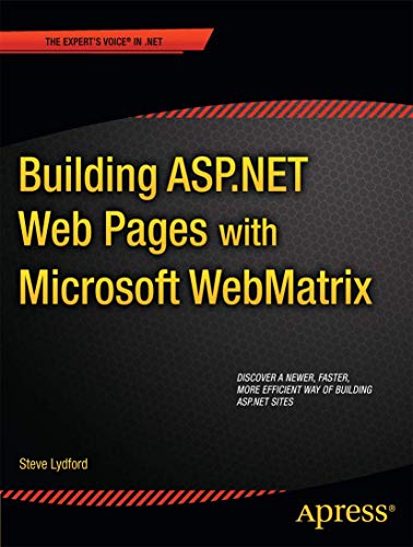 Stock image for Building ASP.NET Web Pages with Microsoft WebMatrix for sale by Blackwell's