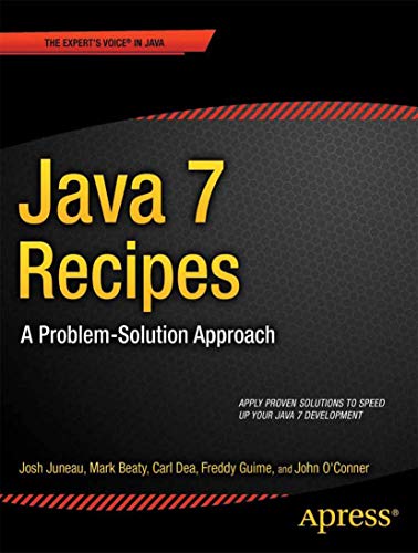 Stock image for Java 7 Recipes: A Problem-Solution Approach for sale by HPB-Red