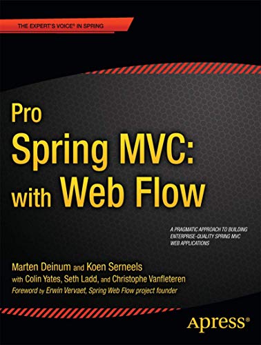 Beispielbild fr Pro Spring MVC: With Web Flow (Professional Apress) zum Verkauf von medimops