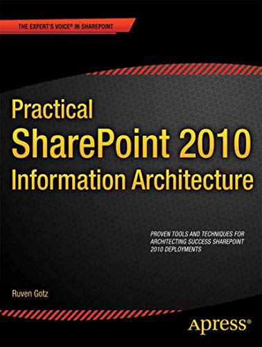 Beispielbild fr Practical SharePoint 2010 Information Architecture zum Verkauf von Chiron Media