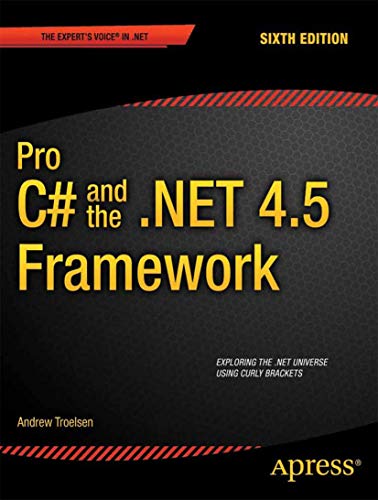 9781430242338: Pro C# 5.0 and the .net 4.5 Framework