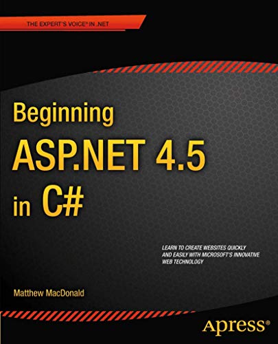9781430242512: Beginning Asp.net 4.5 in C#