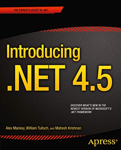Beispielbild fr Introducing . NET 4.5 zum Verkauf von Better World Books