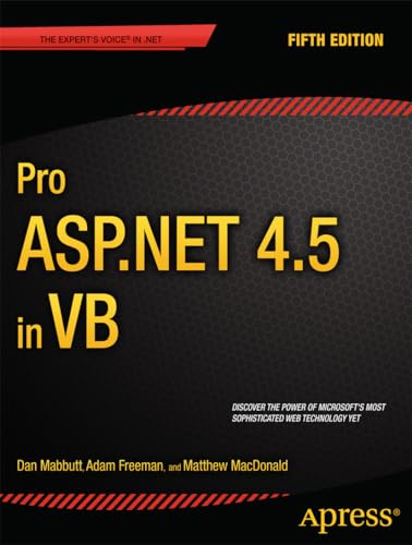 9781430243533: Pro ASP.NET 4.5 in VB