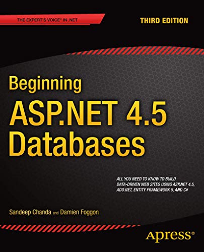 9781430243809: Beginning ASP.NET 4.5 Databases