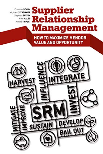 Imagen de archivo de Supplier Relationship Management: How to Maximize Vendor Value and Opportunity a la venta por Revaluation Books