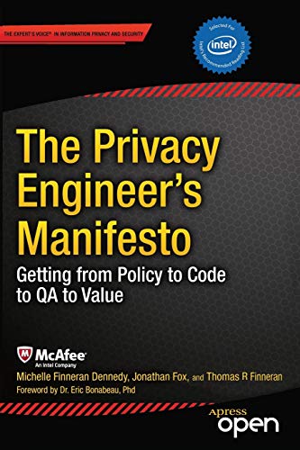 Beispielbild fr The Privacy Engineer's Manifesto: Getting from Policy to Code to Qa to Value zum Verkauf von ThriftBooks-Dallas