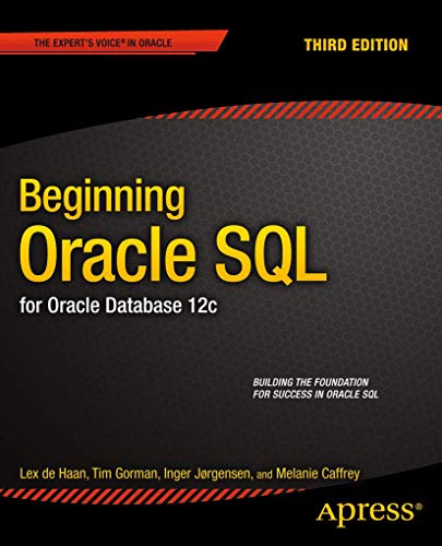 Imagen de archivo de Beginning Oracle SQL: For Oracle Database 12c a la venta por Lot O'Books