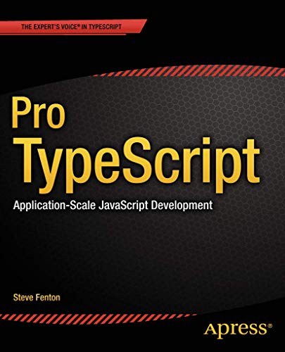 Imagen de archivo de Pro TypeScript: Application-Scale JavaScript Development a la venta por MusicMagpie