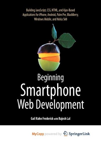 9781430269793: Beginning Smartphone Web Development