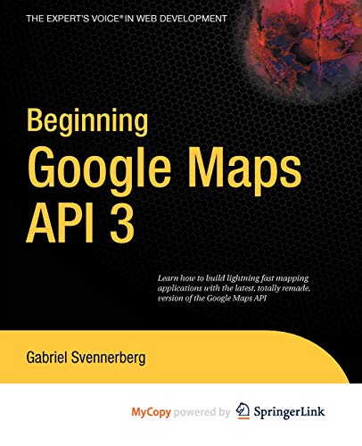 9781430270300: Beginning Google Map Application