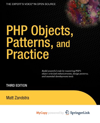 PHP Objects, Patterns and Practice (9781430270607) by Zandstra, Matt