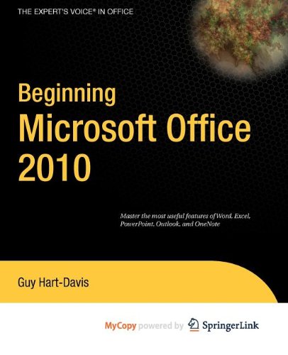 9781430273103: Beginning Microsoft Office 2010
